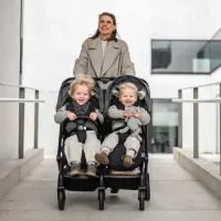 Cărucior pentru copil BabyGo GoTwice BGO-7901/ Black photo 7