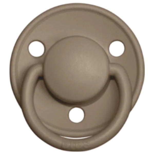 Соска круглая Bibs De lux 180210  Унисекс / 0 месяцев - 6 месяцев / Латекс / Темный дуб photo 6