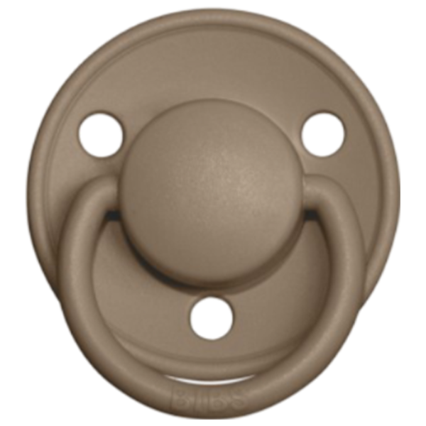 Соска круглая Bibs De lux 180210  Унисекс / 0 месяцев - 6 месяцев / Латекс / Темный дуб photo 6