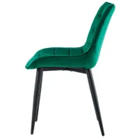 Scaun de bucătărie Xenos James Stofă/ Green Black photo 2