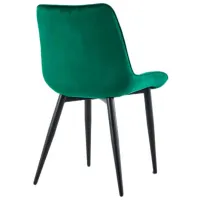 Scaun de bucătărie Xenos James Stofă/ Green Black photo 4