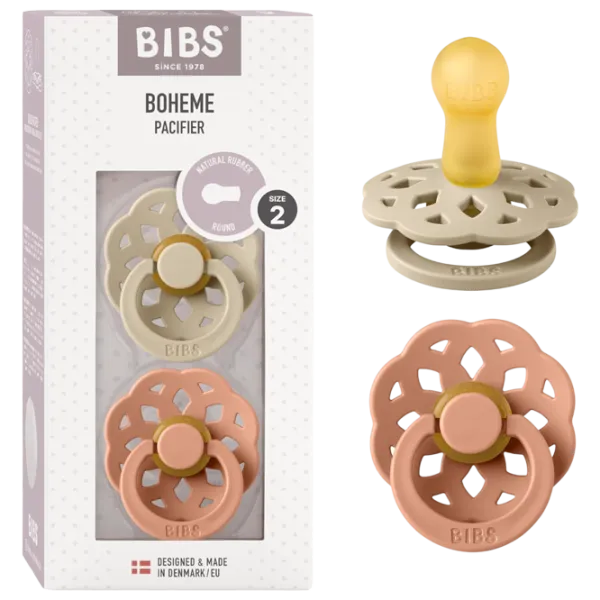 Соска круглая Bibs Boheme 240103  Унисекс / 6 месяцев - 18 месяцев / Латекс / Персиковый photo 5 Соска круглая Bibs Boheme 240103  Унисекс / 6 месяцев - 18 месяцев / Латекс / Персиковый photo 5