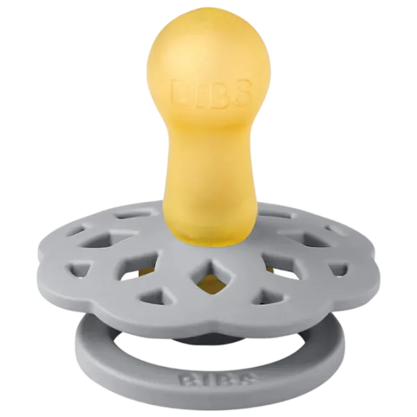 Suzetă cu tetina rotundă Bibs Boheme 230110 Unisex / 0 luni - 6 luni / Latex / Sage Green photo 4