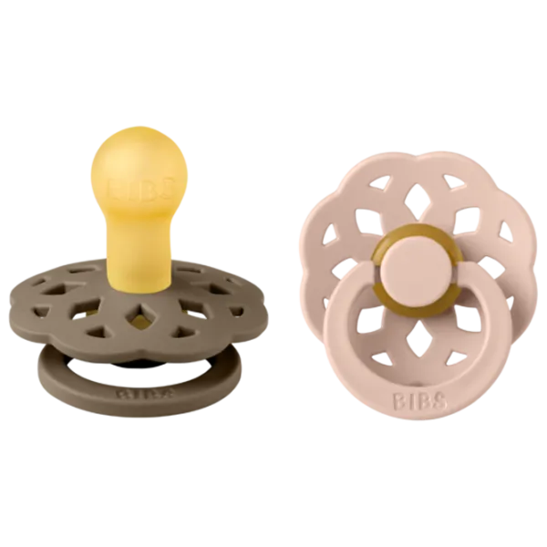 Соска круглая Bibs Boheme 230109 Унисекс / 0 месяцев - 6 месяцев / Латекс / Темный дуб photo 1