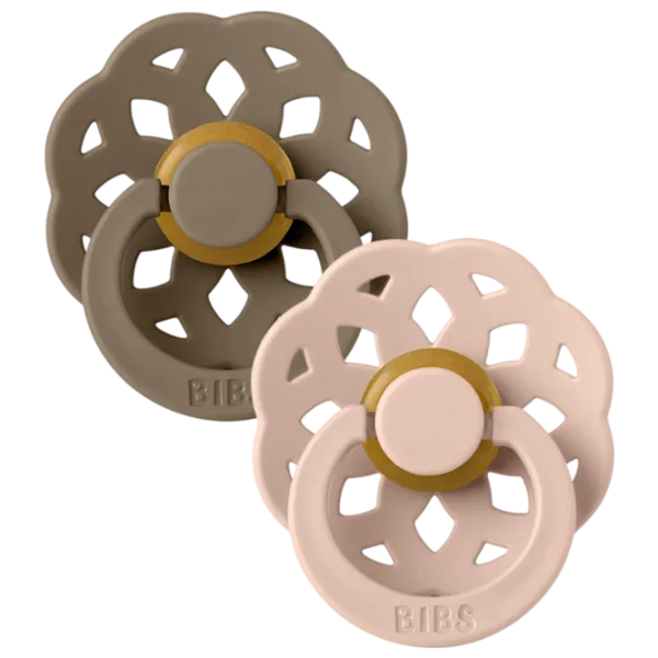 Соска круглая Bibs Boheme 230109 Унисекс / 0 месяцев - 6 месяцев / Латекс / Темный дуб photo 2