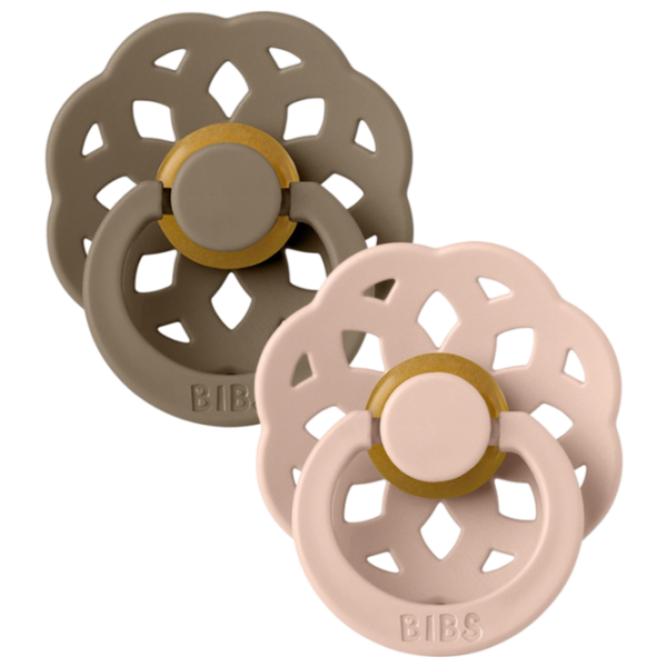Соска круглая Bibs Boheme 230109 Унисекс / 0 месяцев - 6 месяцев / Латекс / Темный дуб photo 2