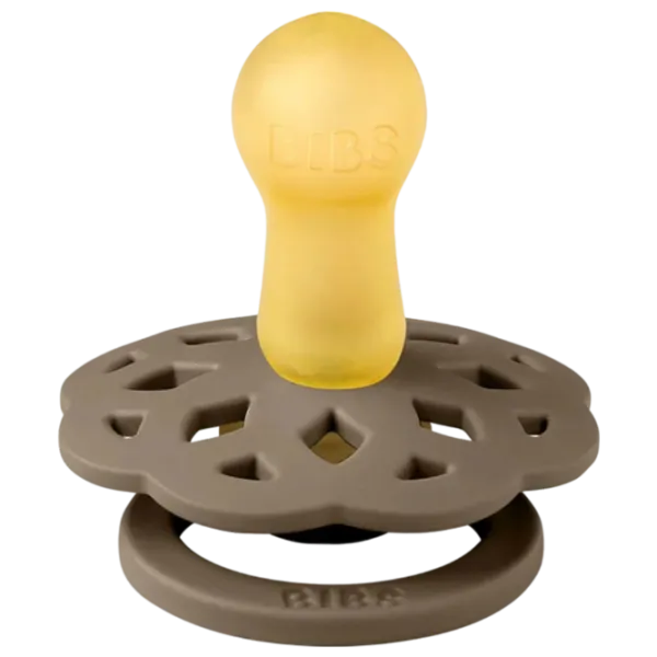 Соска круглая Bibs Boheme 230109 Унисекс / 0 месяцев - 6 месяцев / Латекс / Темный дуб photo 3