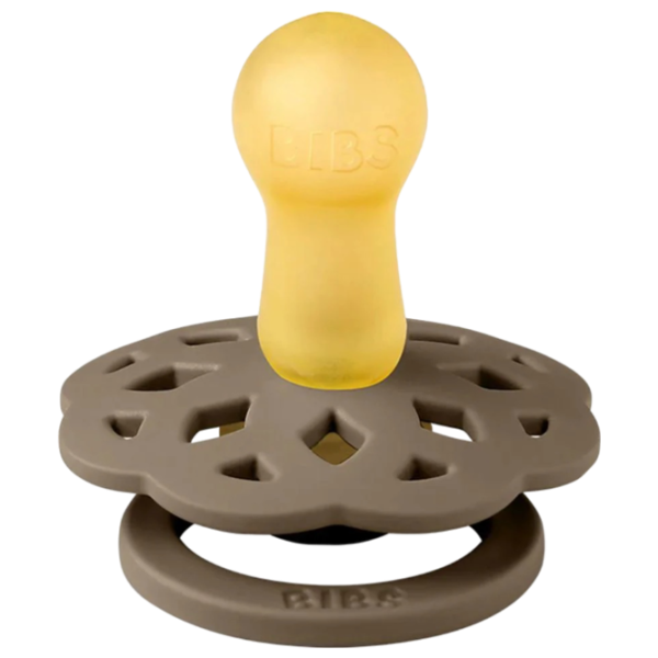Соска круглая Bibs Boheme 230109 Унисекс / 0 месяцев - 6 месяцев / Латекс / Темный дуб photo 3