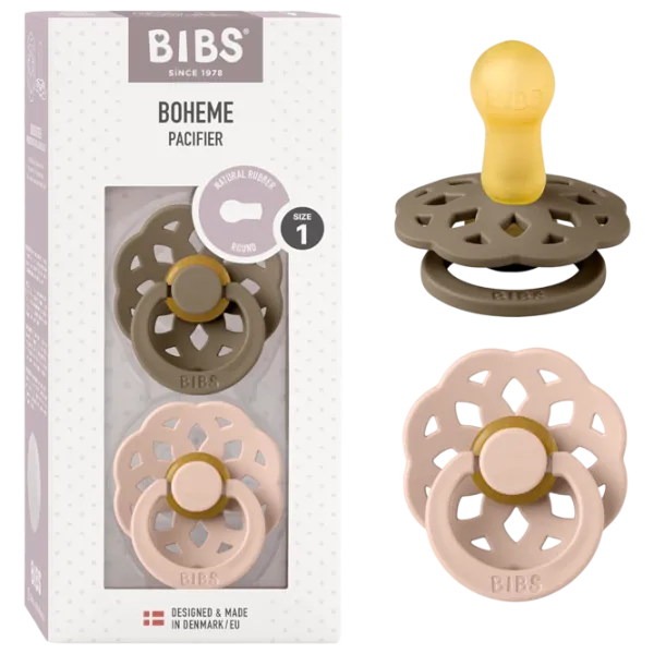 Соска круглая Bibs Boheme 230109 Унисекс / 0 месяцев - 6 месяцев / Латекс / Темный дуб photo 5