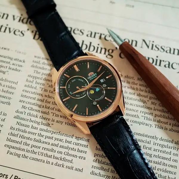 Ceas de mână pentru bărbați Orient RA-AK0309B30B Mecanic / 42 mm photo 2 Ceas de mână pentru bărbați Orient RA-AK0309B30B Mecanic / 42 mm photo 2