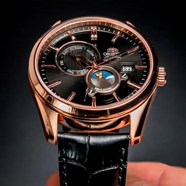 Ceas de mână pentru bărbați Orient RA-AK0309B30B Mecanic / 42 mm photo 3 Ceas de mână pentru bărbați Orient RA-AK0309B30B Mecanic / 42 mm photo 3