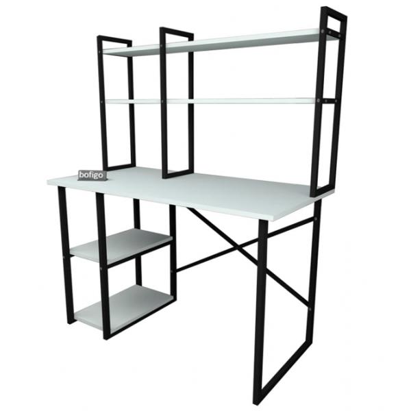 Masă de birou Nex Home Metal 2 PAL/ White photo 1 Masă de birou Nex Home Metal 2 PAL/ White photo 1