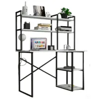 Офисный стол Nex Home Metal 2 ДСП/ Белый photo 4