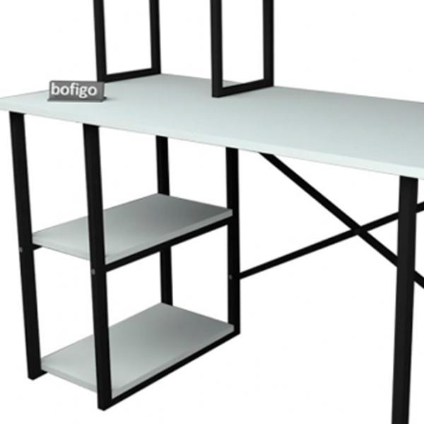 Masă de birou Nex Home Metal 2 PAL/ White photo 5 Masă de birou Nex Home Metal 2 PAL/ White photo 5