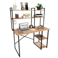 Офисный стол Nex Home Metal 2 ДСП/ Дуб Сонома photo 2