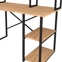 Офисный стол Nex Home Metal 2 ДСП/ Дуб Сонома photo 3