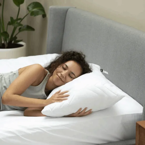 Pernă Mobicasa NORDIC COMFORT Double  biluțele siliconizate / 70 x 50 cm photo 2
