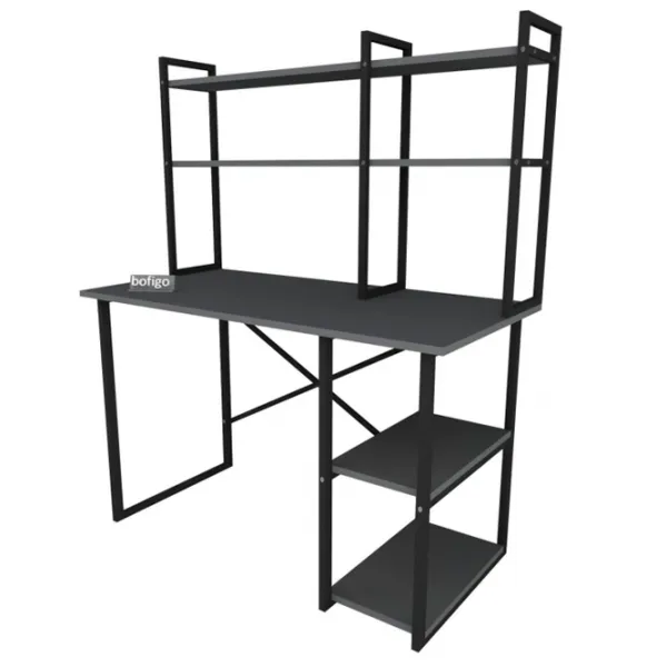 Офисный стол Nex Home Metal 2 ДСП/ Antracit photo 1