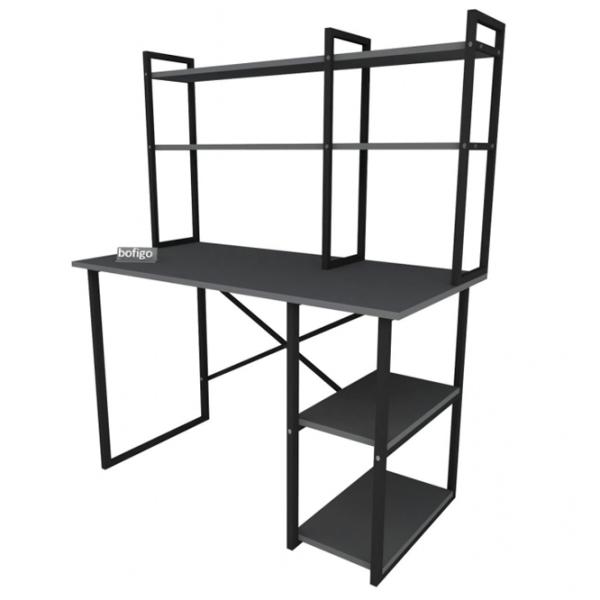 Офисный стол Nex Home Metal 2 ДСП/ Antracit photo 1