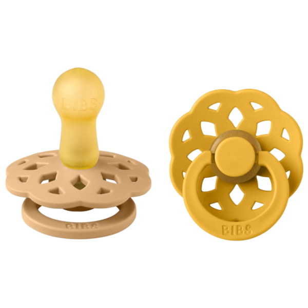 Соска круглая Bibs Boheme 240122  Унисекс / 6 месяцев - 18 месяцев / Латекс / Песочный photo 1