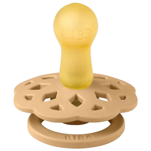 Соска круглая Bibs Boheme 240122  Унисекс / 6 месяцев - 18 месяцев / Латекс / Песочный photo 3