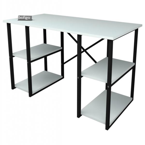 Masă de birou Nex Home Metal 4 PAL/ White photo 1 Masă de birou Nex Home Metal 4 PAL/ White photo 1