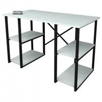 Офисный стол Nex Home Metal 4 ДСП/ Белый