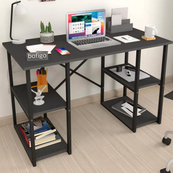 Офисный стол Nex Home Metal 4 ДСП/ Antracit photo 3 Офисный стол Nex Home Metal 4 ДСП/ Antracit photo 3