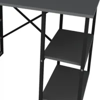 Офисный стол Nex Home Metal 4 ДСП/ Antracit photo 4