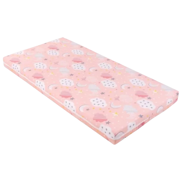 Saltea pentru copii Kikka Boo Fantasia Plus (41107030027) 120 x 60 cm/ Peach photo 1