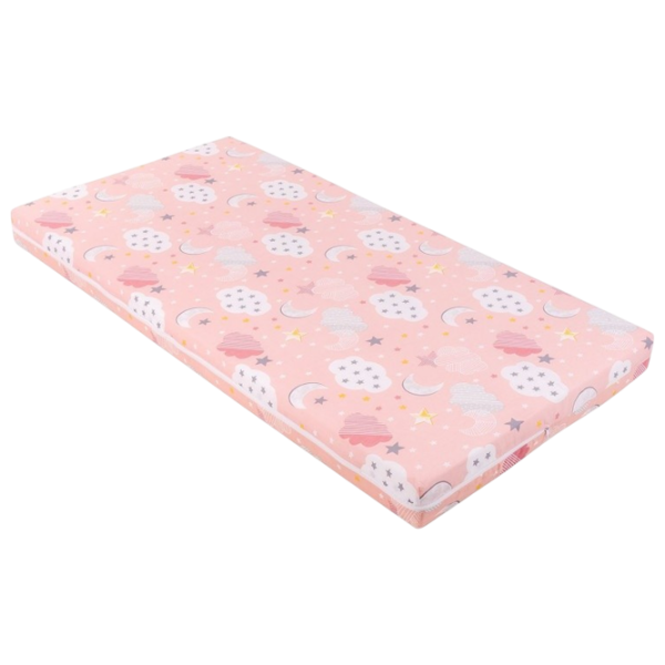 Saltea pentru copii Kikka Boo Fantasia Plus (41107030027) 120 x 60 cm/ Peach photo 1