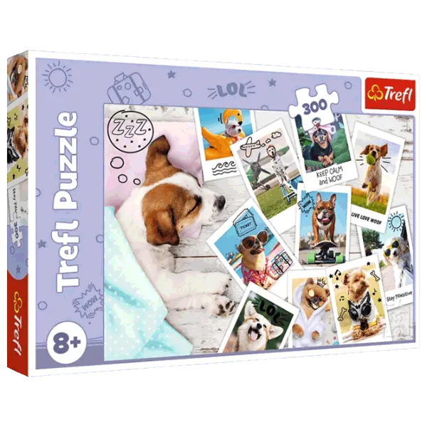 Puzzle Trefl Holiday pictures 8+/ Numărul de piese: 300 photo 1