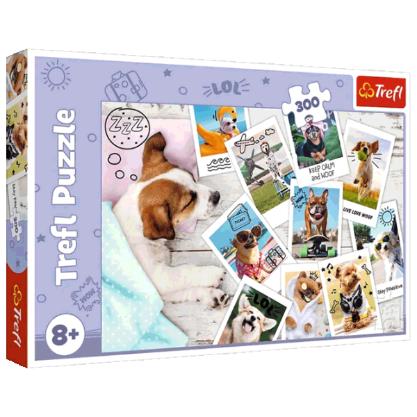 Puzzle Trefl Holiday pictures 8+/ Numărul de piese: 300 photo 1