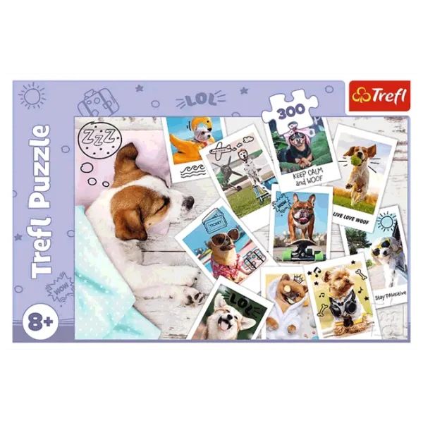 Puzzle Trefl Holiday pictures 8+/ Numărul de piese: 300 photo 2