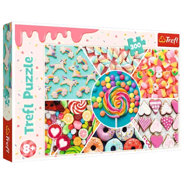 Puzzle Trefl Sweets 8+/ Numărul de piese: 300 photo 1