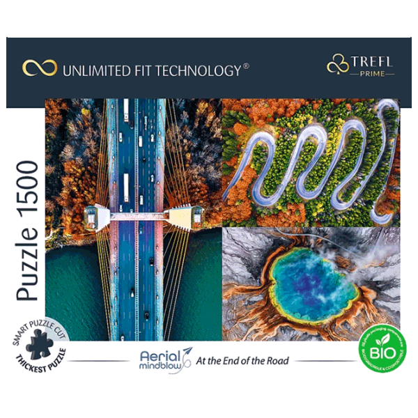 Puzzle Trefl At the End of the Road 13+/ Numărul de piese: 1500 photo 2 Puzzle Trefl At the End of the Road 13+/ Numărul de piese: 1500 photo 2