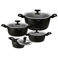 Set de cratițe Konighoffer Hudson 4l Aluminiu / Black