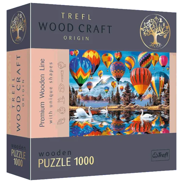 Puzzle Trefl Colorful Ballons 12+/ Количество деталей: 1000 photo 1 Puzzle Trefl Colorful Ballons 12+/ Количество деталей: 1000 photo 1