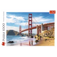 Puzzle Trefl Golden Gate Bridge, San Francisco, USA 12+/ Numărul de piese: 1000 photo 2