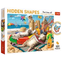 Puzzle Trefl The kittens' escape 12+/ Numărul de piese: 1000