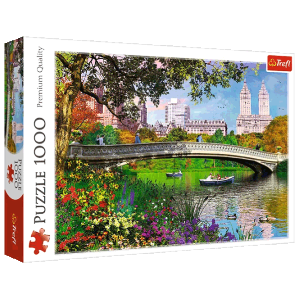 Puzzle Trefl Central Park, New York 12+/ Numărul de piese: 1000 photo 1 Puzzle Trefl Central Park, New York 12+/ Numărul de piese: 1000 photo 1