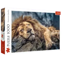 Puzzle Trefl Sleeping lion 12+/ Numărul de piese: 1000