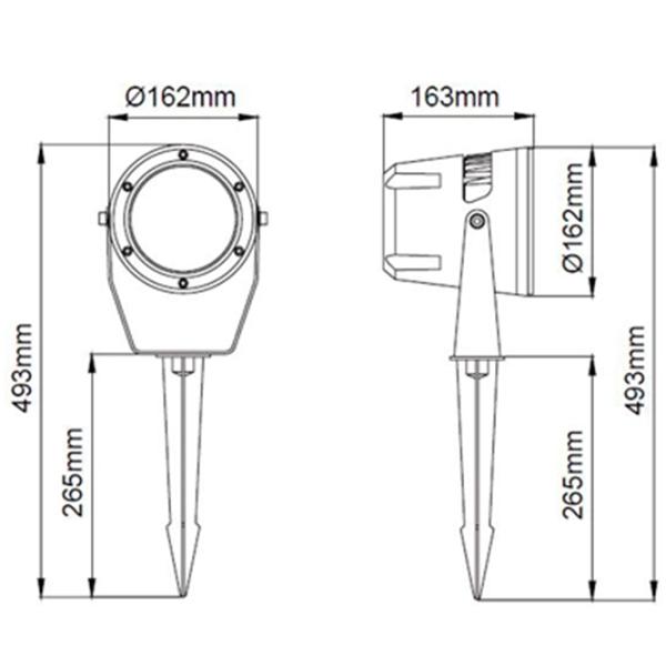 Proiector Rightlight LBLOFL436SK White / 4250 lm photo 5 Proiector Rightlight LBLOFL436SK White / 4250 lm photo 5