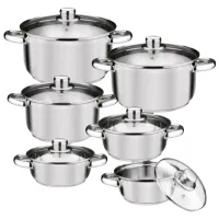 Набор кастрюль Tadar Selva 1л Нержавеющая сталь / Стальной