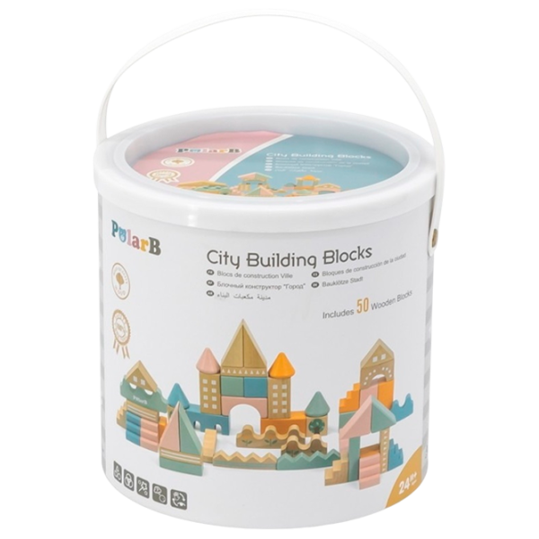 Конструктор PolarB City  Кубик/ Разноцветный photo 1