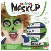 Creioane pentru pictat pe față Carioca Monștri Colorate / 3