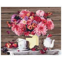 Картина по номерам BrushMe Загородный натюрморт BS52769 50 x 40 см / Горизонтальная