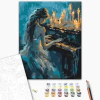 Pictură pe numere BrushMe Pianista BS54069 50 x 40 cm / Verticală photo 3