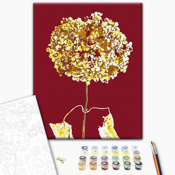 Картина по номерам BrushMe Золотая гортензия BS53997 50 x 40 см / Вертикальная photo 2 Картина по номерам BrushMe Золотая гортензия BS53997 50 x 40 см / Вертикальная photo 2