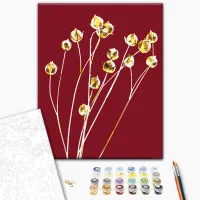 Картина по номерам BrushMe Золотой лен BS53991 50 x 40 см / Вертикальная photo 3